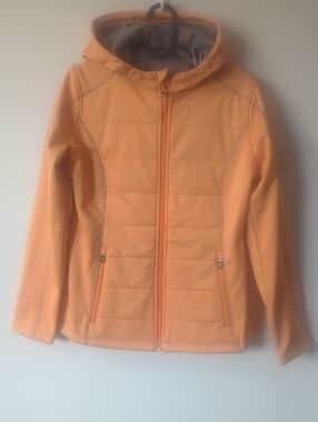 Cutter & Buck Orange Hooded Jacket